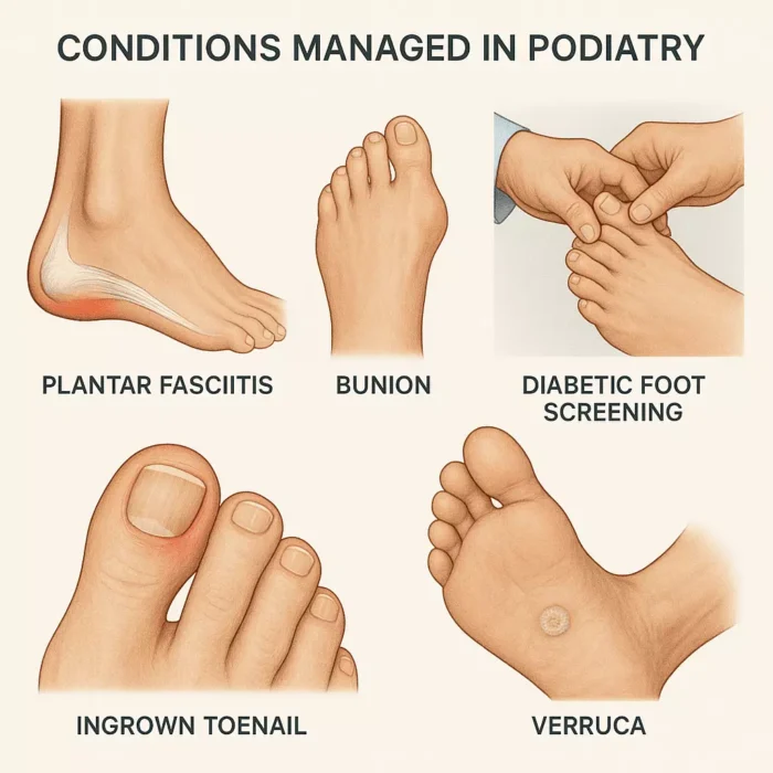 Common Foot Injuries Treated by Podiatrists Common Foot Injuries Treated by Podiatrists